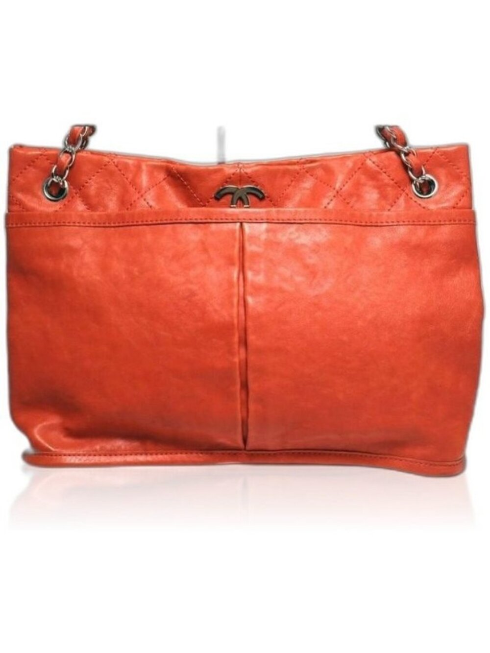 Chanel Quilted Leather Chain Shoulder Bag